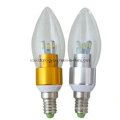 Ce et Rhos E14 3W 5730 SMD White LED Light Candle